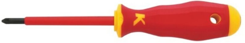 Klauke VDE-Schraubendreher 100mm, PlusMinus Z 2 KL130PM2IS