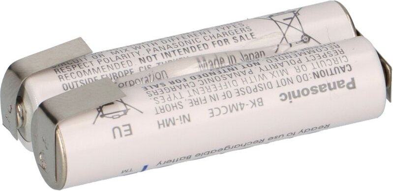 Verschiedene - eneloop 2AAA Akkupack 2 Zellen NiMH 2,4V 800mAh Micro