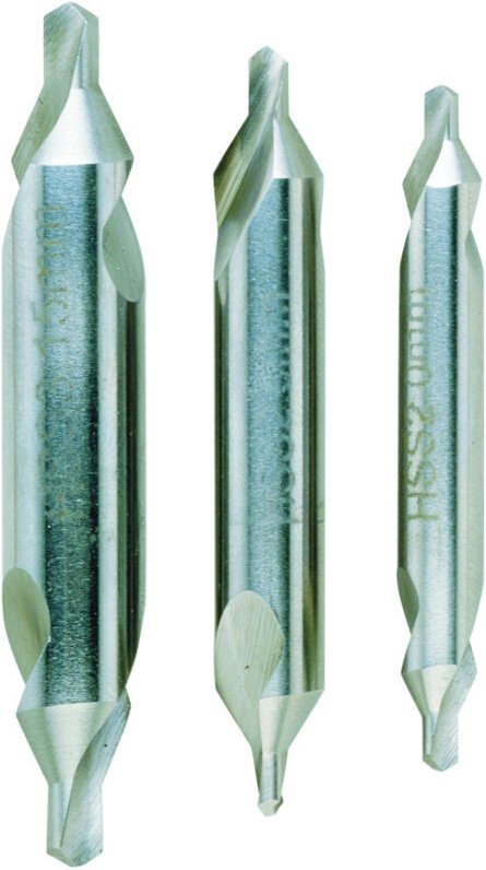 Proxxon - Zentrierbohrersatz, din 333, hss 2,0 - 2,5 - 3,15 mm (4-teilig) - 24630