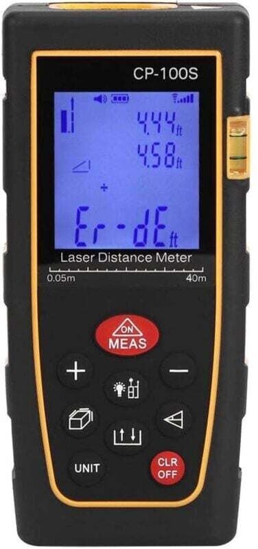 Laser-Entfernungsmesser, wasser- und staubdicht, Infrarot-Entfernungsmesser, Infrarot-Distanzmessung, ABS-Material, für ...