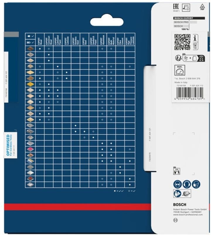 Bosch EXPERT Kreissägeblatt Wood, 165x1, 45x20 mm, Z36