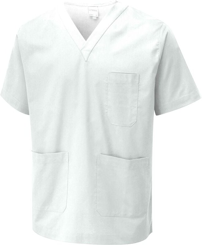 OP-Kasack Weiß XS 150 g/m²