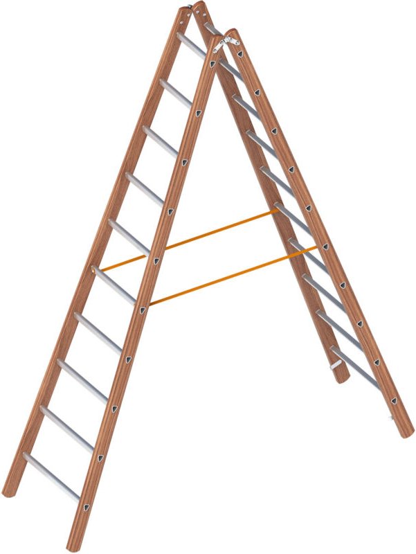 Layher Verbundstehleiter 1028 10 Sprossen