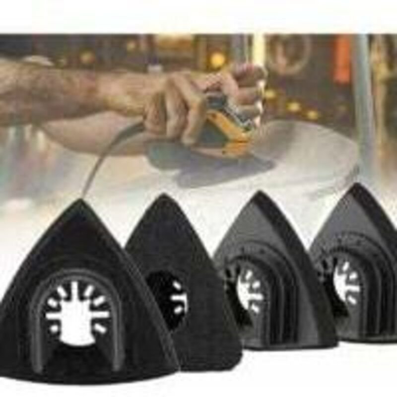 4-teiliger Schleifteller, universeller Stützteller für Zubehör von Fein, Bosch, Parkside, Ryobi, Worx und Workzone (90 m...