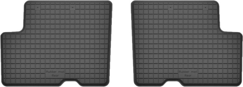 Gummimatten hinten (2 Stück), Universalmodell: Dacia Duster II 2WD SUV (2018-)