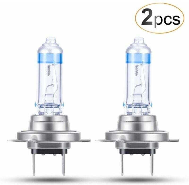 2x H7 Xenon-Lampen 12V 70W Superhell, Autoscheinwerfer, Auto-/Motorradlampen, Neue Version, Abblendlicht, Halogenlampe f...