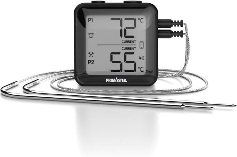 Primaster - Bratenthermometer Duo Bluetooth Grillthermometer Fleischthermometer