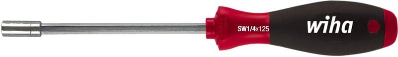 Schraubendreher mit Bithalter SoftFinish® magnetisch 1/4' 300 mm (01476) - Wiha