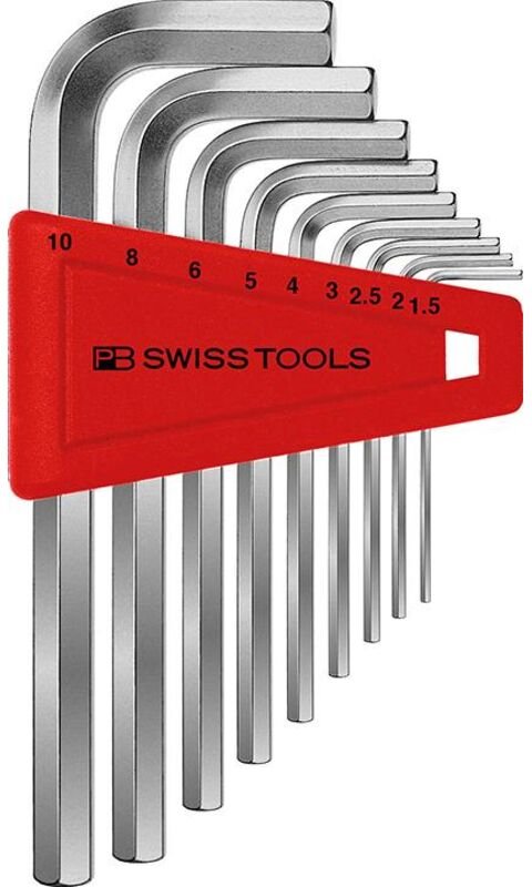 Thumbnail - PB Swiss Tools Winkelschraubendreher- Satz im Kunststoffhalter 9-teilig 1,5-10mm