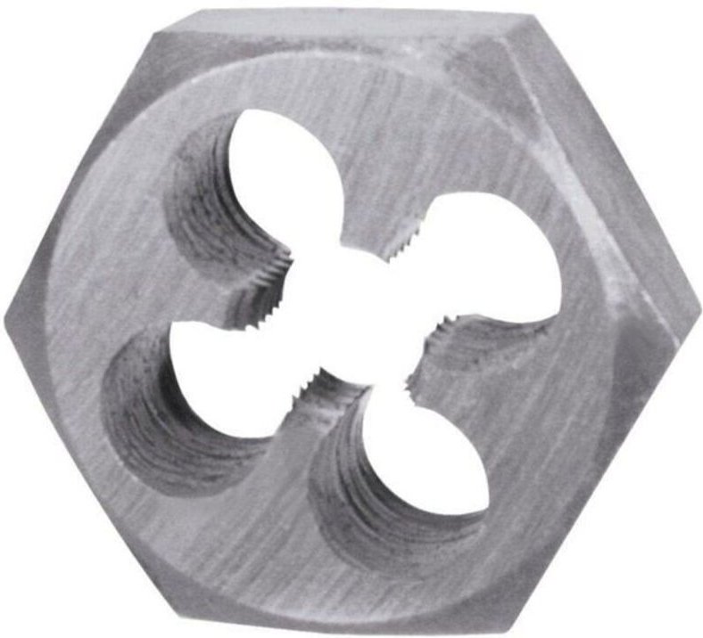 Ruko-267612-Cojinete hexagonal G DIN 382 HSS rectificado. Rosca G 1/2"