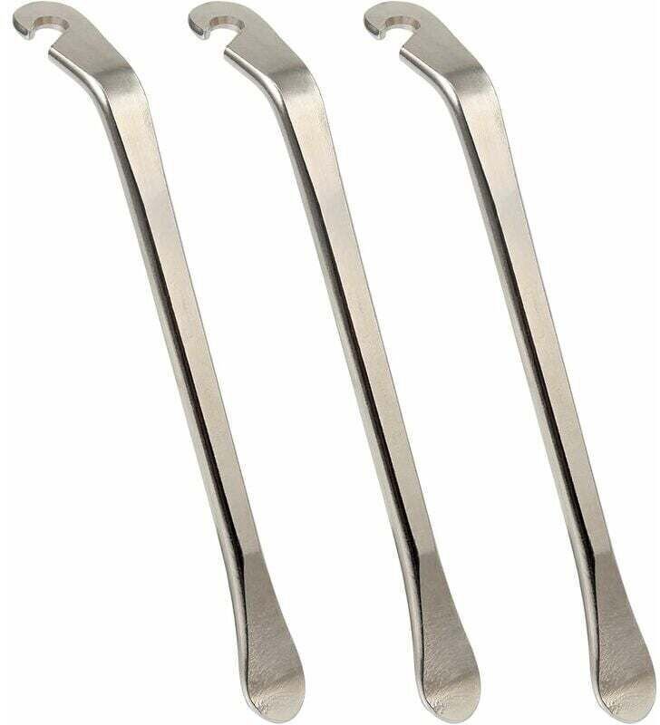 Set aus 3 hochwertigen und beliebten Fahrradreifenmontierwerkzeugen aus Metall