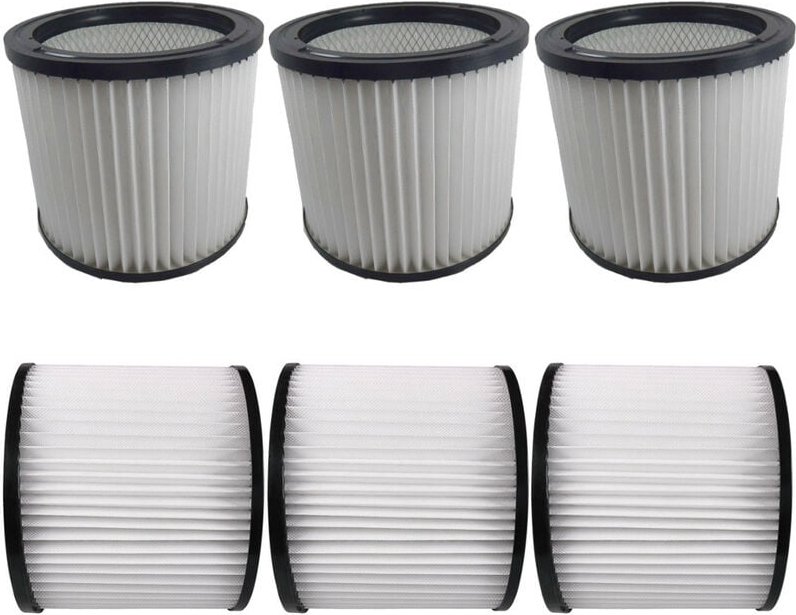 3x Rund-Filter Lamellenfilter Patrone für Einhell ypl 1400/30, ypl - sm 1400, ypl 1400, ypl n.g. 1250, Starmix NT10, Güd...