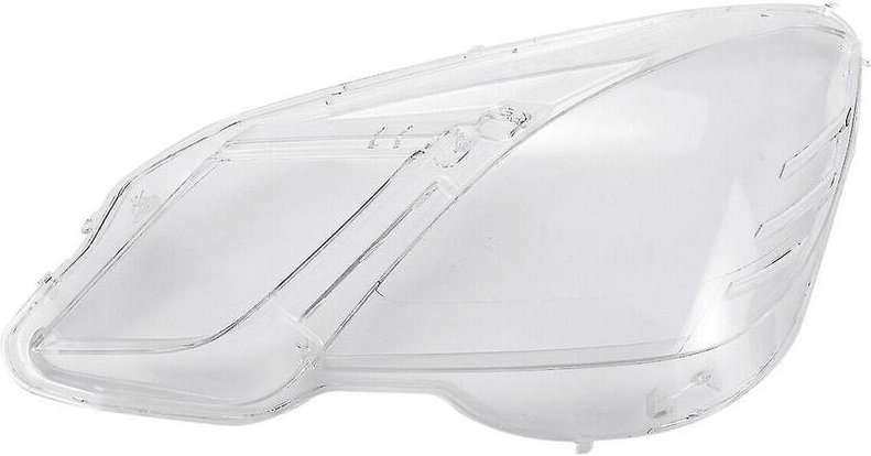 Woosien - Linke Seite für E-Klasse W212 2009–2012 E300 E350 E500 E63 Scheinwerfer-Objektivabdeckung Kopflicht-Schattensc...