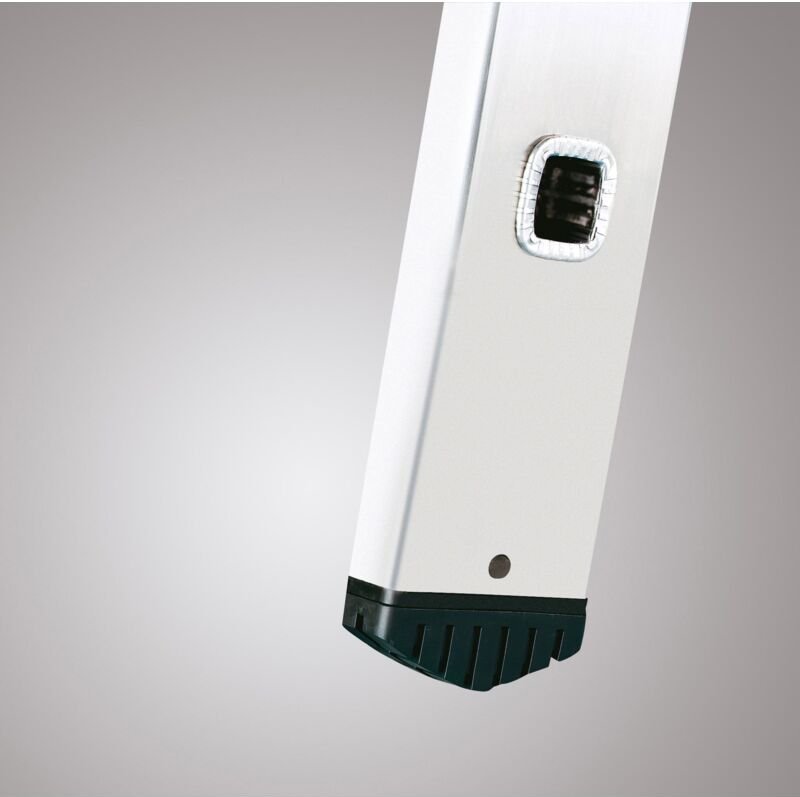 Hailo Fuß-Set in schwarz für 85x25mm Holm