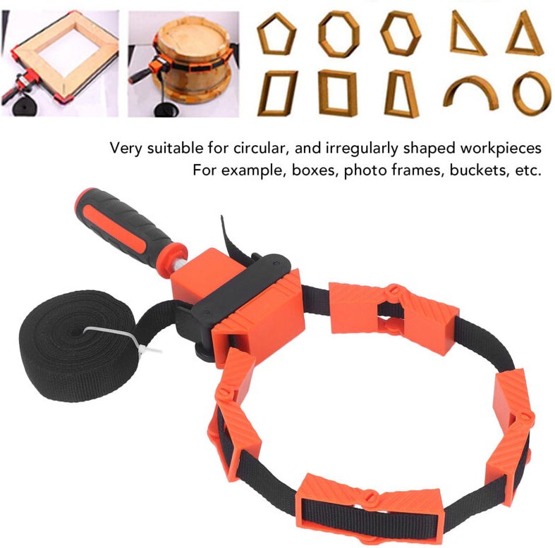 Kunststoff-Bandklemme zur Bandbefestigung, 13,1 Fuß Werkzeug, Holzbearbeitungsklemmen, Gruppierungsklemmen, Befestigungs...