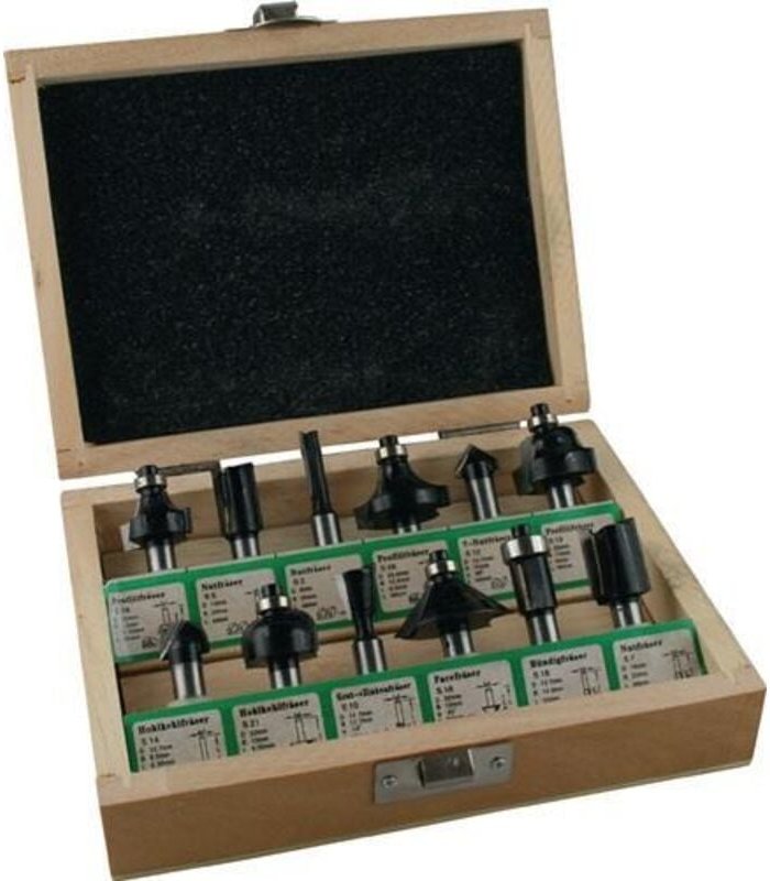 Fräsersatz 973CT12A05 Hartmetall Schaft-Ø 8 mm ( 4000863225 ) - Fisch-tools