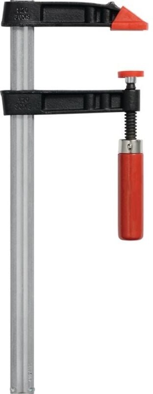 Temperguss-Schraubzwinge Spann-W.150mm A.80mm Holzgr.25x6mm