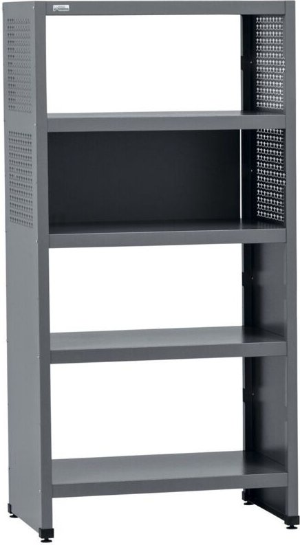 Küpper Regal 89208, 91x180x53 cm, 4 Fachböden, Hellgrau