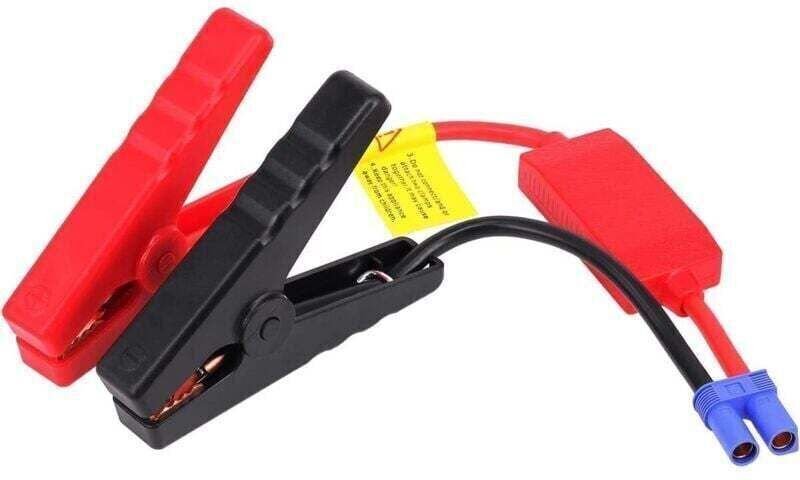 200A Starthilfekabel, Auto-Starthilfekabel mit Krokodilklemme für 12V EC5 Stecker.