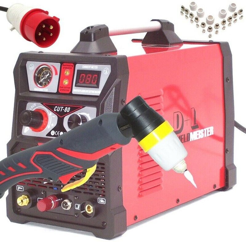 Apex - Plasmaschneider cut 80 hf Pilotzündung 400V bis 25 mm Plasmaschneidegerät 13040