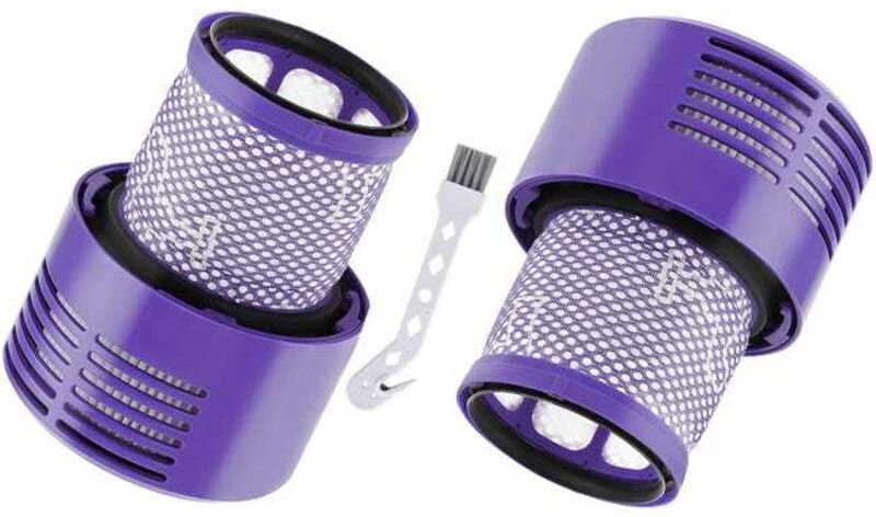 2er-Pack Filter für Dyson V10 Ersatzfilter 969082-01 Staubsauger Cyclone Serie V10 Absolute Animal Motorhead