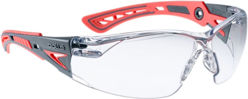 Bollé Safety RUSH+ SMALL Klare Bügelbrille RUSHPSPSIS