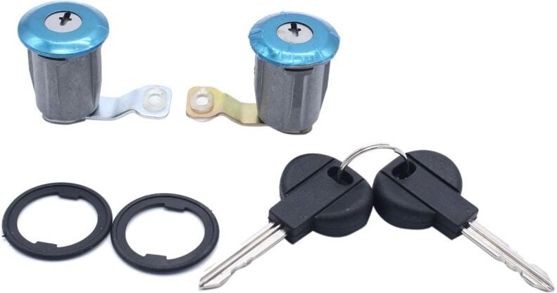 2 Teiliges Schloss TüR Set mit SchlüSseln für Berlingo Partner 252522 9170.G3 9170.CW