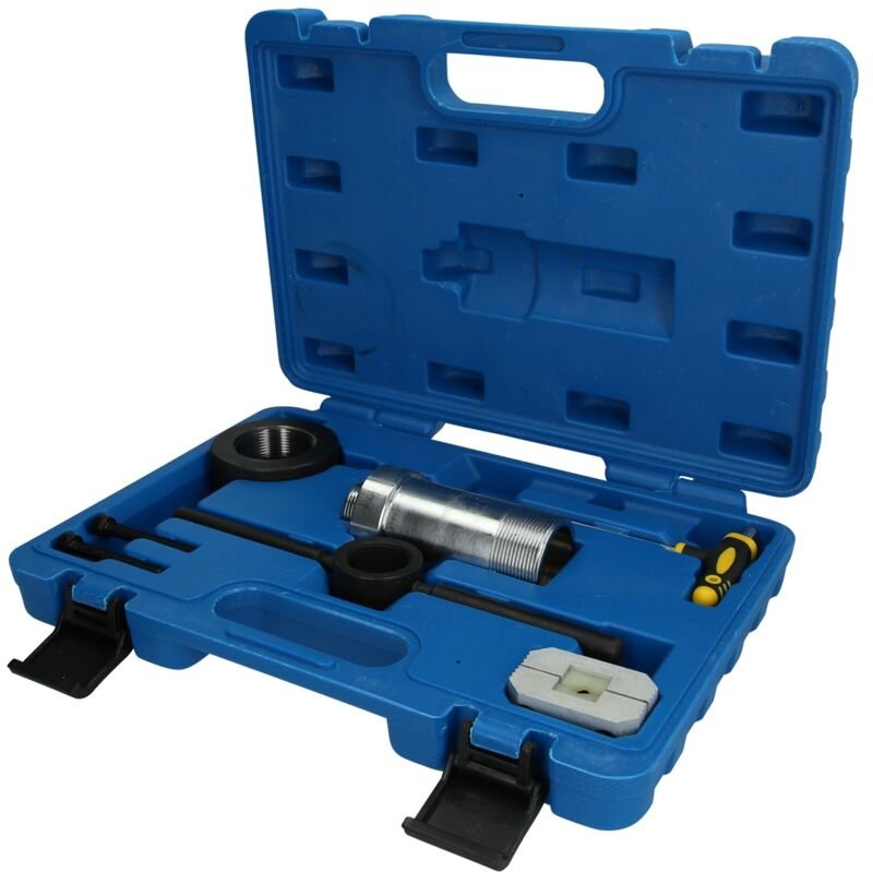 Brilliant Tools Montagewerkzeug für Stoßdämpfer mit Zuganschlagsfeder, 8-tlg.