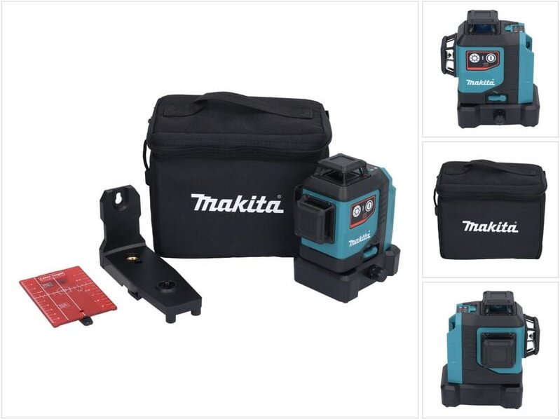 Makita - Werkzeug - Akku-Multilinienlaser rot 12V, ohne Akku und Ladegerät SK700D