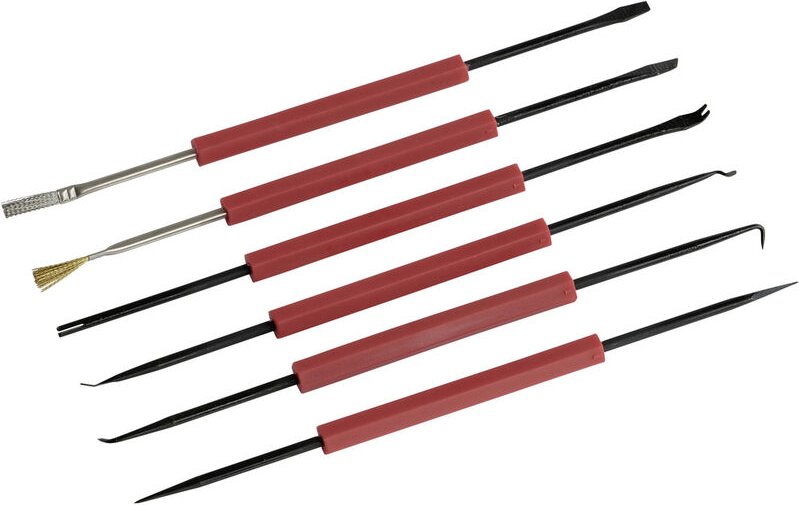 Toolcraft - LNS-151 Platinenbesteck 6teilig