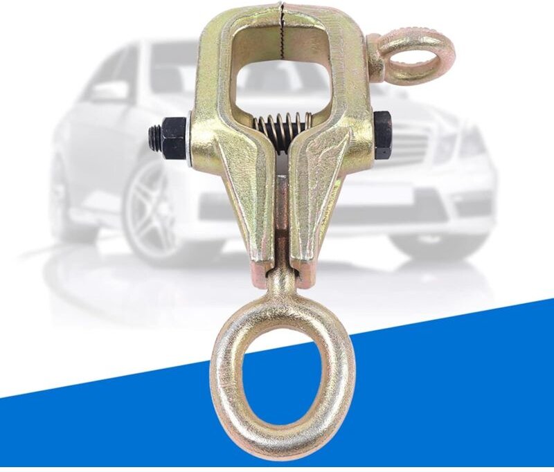 Selbstklebende Zugklemme, Zugklemme 5 Tonnen, Zwei-Richtung-Selbstklemme, Tragbare Karosserie-Reparatur-Zugwerkzeuge, 22...