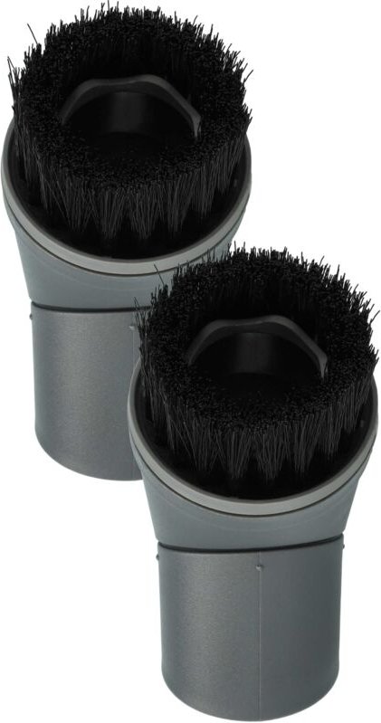 2x Ersatz Saugpinsel Set kompatibel mit Miele S5221, S5211, S5220, S5210, S518-1, S5222, S5212 Staubsauger - Rundbürste ...