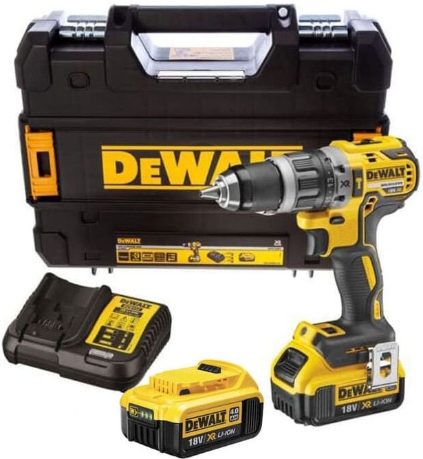 18V xr Schlagbohrmaschine (2x4,0 Ah) im Koffer Dewalt DCD796M2