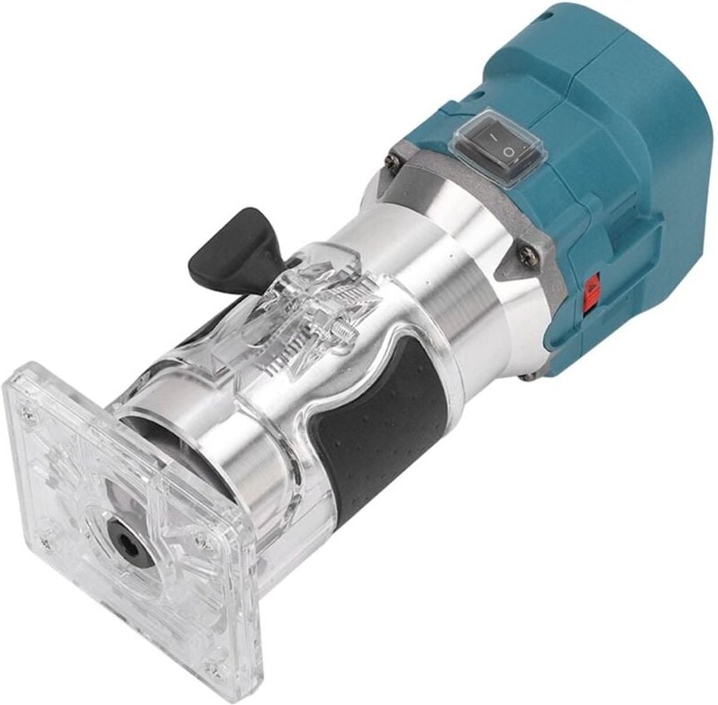 WLAN-Router für die Holzbearbeitung, bürstenloser 6-Gang-Router mit Staubschutzhaube für den Innenausbau