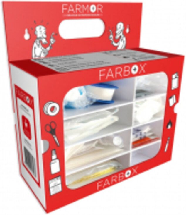 Universale Erste-Hilfe-Set Maße 250 x 190 x 100 mm