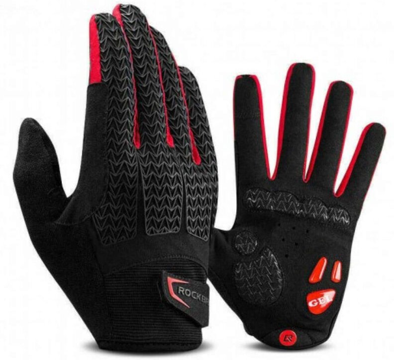 Thumbnail - ROCKBROS Rad-/Sporthandschuhe (S169-1BR) schwarz und rot, Größe 2XL