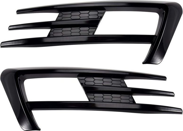 Für Golf 7 MK7 2014 2015 2016 2017 Frontstoßstange Nebelscheinwerfer Gitter Lampe Augenbraue Abdeckung Trim Helles Schwa...