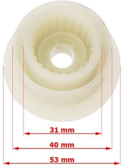 BMW X5 E53 Einstellung des inneren Zahnrads des Getriebedifferentials