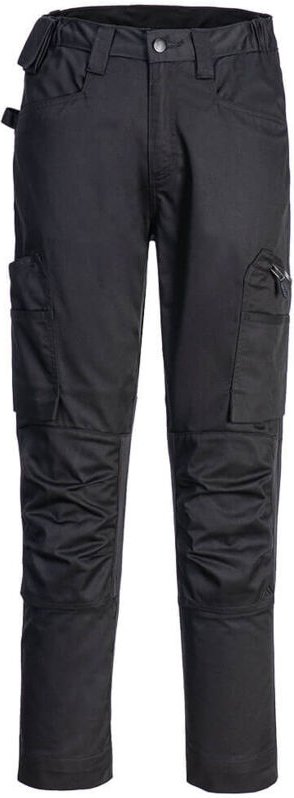 Arbeitshose Wx2 Eco Stretch - 30 - Schwarz - Portwest