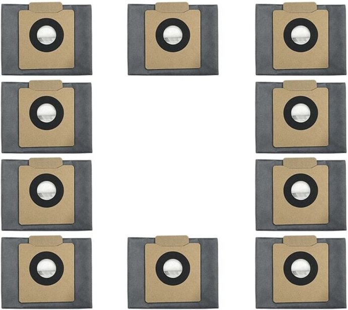 10PCS für Eufy X8 Pro, X10 Pro Omni Staub Taschen Ersatz Tasche Ersatzteile Zubehör
