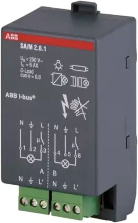 ABB Stotz S&J Schaltaktormodul 6A SA/M2.6.1