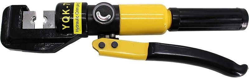 (R) Hydraulisches Crimpwerkzeug für Batteriekabelschuhe mit Crimpeinsätzen (10T)