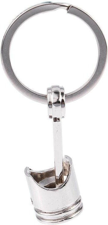 Tlily - Auto Motor Kolben SchlÜSselanhänger SchlÜSselanhänger SchlÜSselanhänger Silber