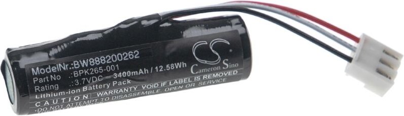 Vhbw - Akku Ersatz für Verifone BPK265-001-01-A, BPK265-001-01-B für Barcodescanner pos (3400mAh, 3,7V, Li-Ion)