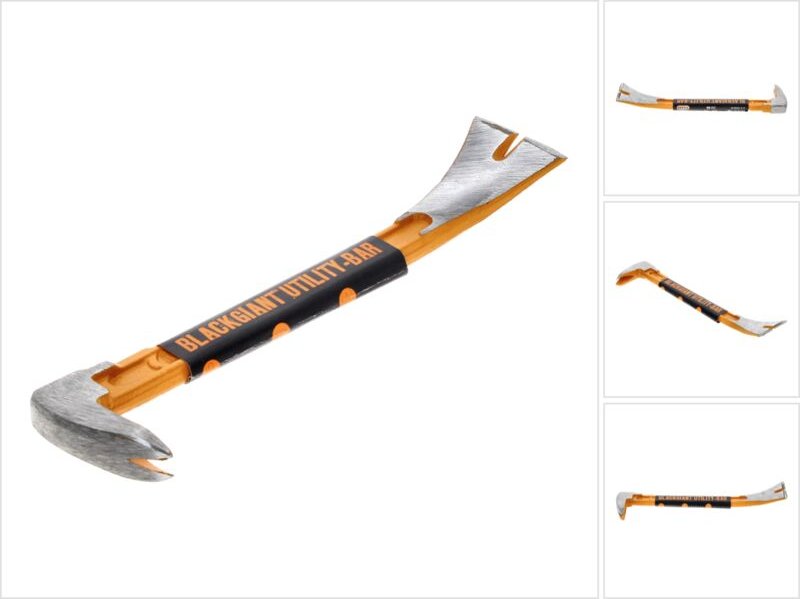 Nageleisen BlackGiant Utility-Bar Nr. 46Y ( 0004699-002 ) 250 mm aus einem Stück geschmiedet - Picard