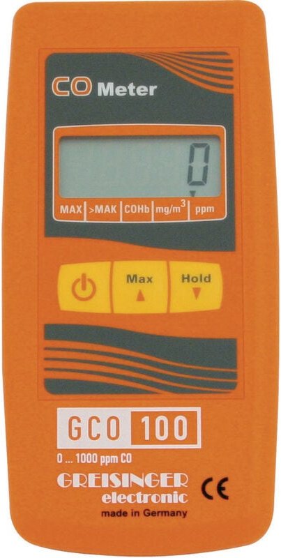 Thumbnail - Greisinger GCO 100 Kohlenmonoxid-Messgerät