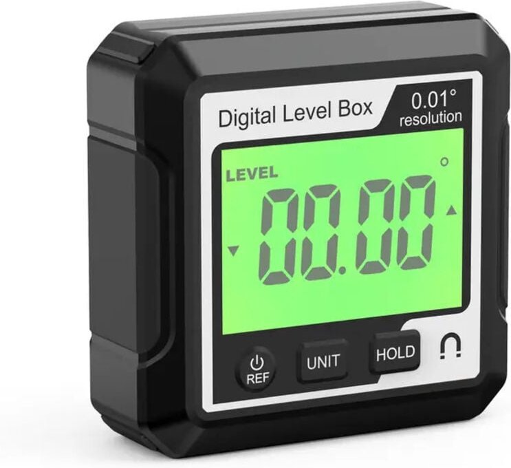 Digitaler Winkelmesser, magnetischer Winkelmesser, digitale LCD-Wasserwaage, Winkelmesser, tragbares Winkelmessgerät mit...