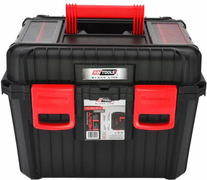 AWTOOLS Werkzeugkasten, schwer, 445 x 360 x 337 mm