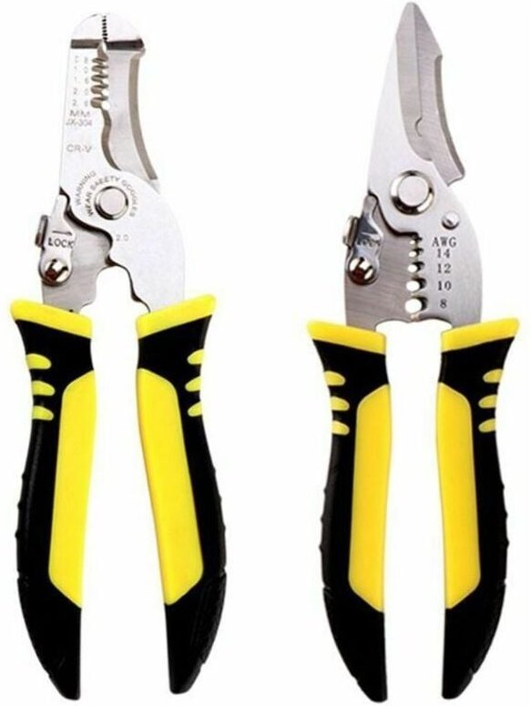 Neu Hause Elektriker Abisolierzange Fünf-in-one Abisolierzange Hause Draht Cutter Kabel Cutter