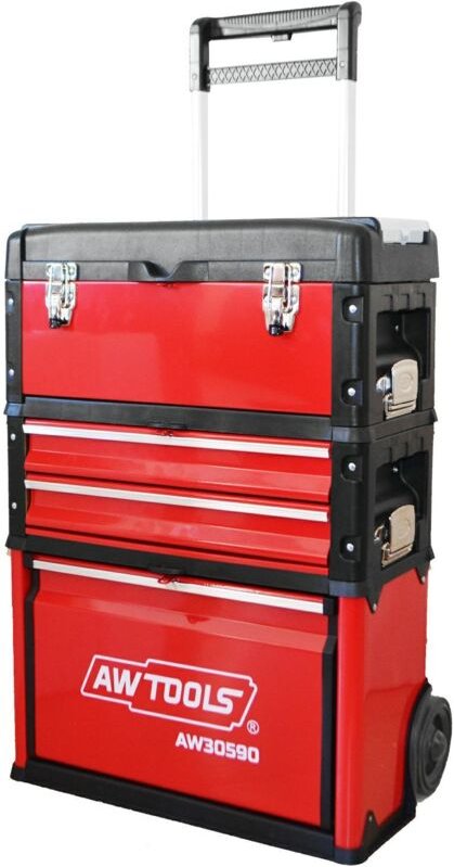AWTOOLS 3-teiliger Werkzeugwagen